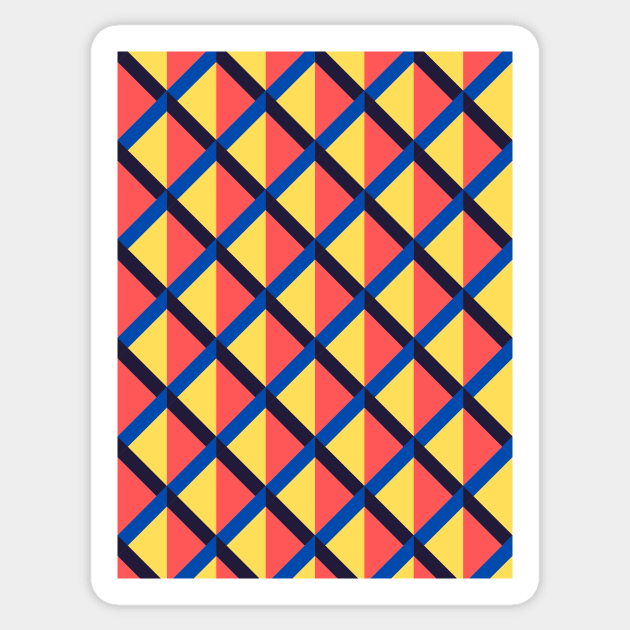 Geometric Sticker by njhasty